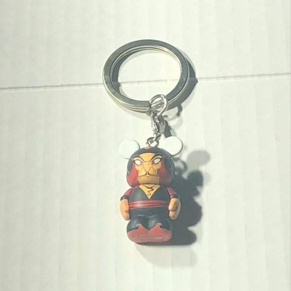 Disney Vinylmation Collectible Keychain Aladdin Jafar Villain Black/Red OS NWOT - Picture 8 of 8